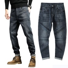 Uomo Jeans Stretti Sottile