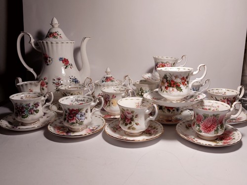 Royal albert servizio flower - royal,