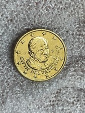 50 CENTESIMI CITTA' DEL VATICANO 2013 - PAPA BENEDETTO XVI