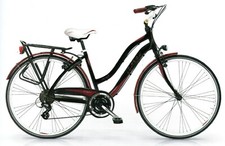 BICI MBM VINTAGE 833 CITY BIKE DONNA 28" BICI TREKKING ALLUMINIO 21SPEED MIS.46