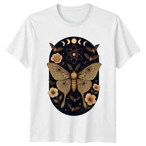 Shirt donna falena - t-shirt,