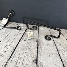 Set di porta rotolo carta igienica RT-ZEN in ferro battuto e barra appendiabiti asciugamani