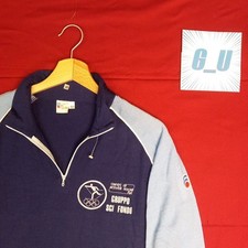 FIAT CENTRO DI ATTIVITÀ SOCIALI MAGLIA 80S SCI DI FONDO FIAT SOCIAL ACTIVITY RAR