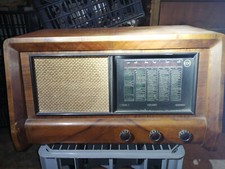 Radio CGE Compagnia Generale Elettricità antica vintage in legno
