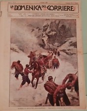 rivista vintage. Domenica del corriere anno I n.1 - 8 gennaio 1899. 