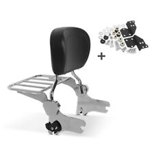 Sissy Bar + Portapacchi + Kit Docking per Harley Road King Classic 98-06 Cromo