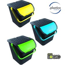 pattumiera raccolta differenziata bidone cestino contenitore spazzatura 35 litri