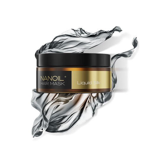 Maschera per capelli con seta