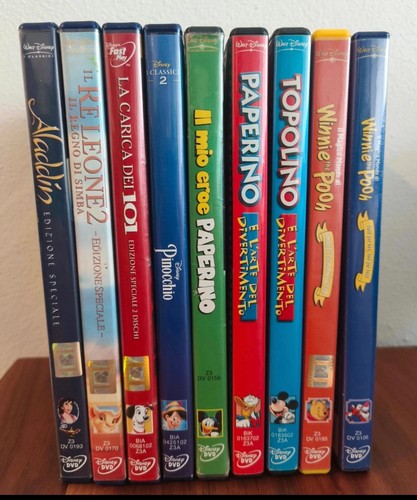 Disney dvd aladdin leone 101 - leone,