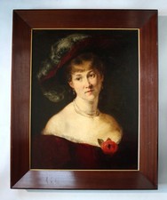 Ritratto di donna dai capelli