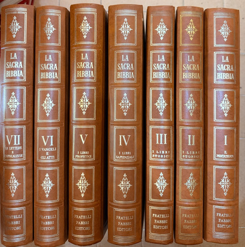 Sacra bibbia edizione - sacra,