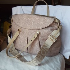 BORBONESE - Borsa Color Sabbia
