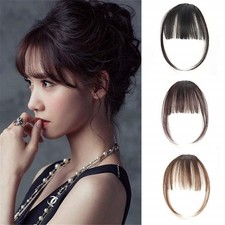 Pony Air Bang Clip In Remy