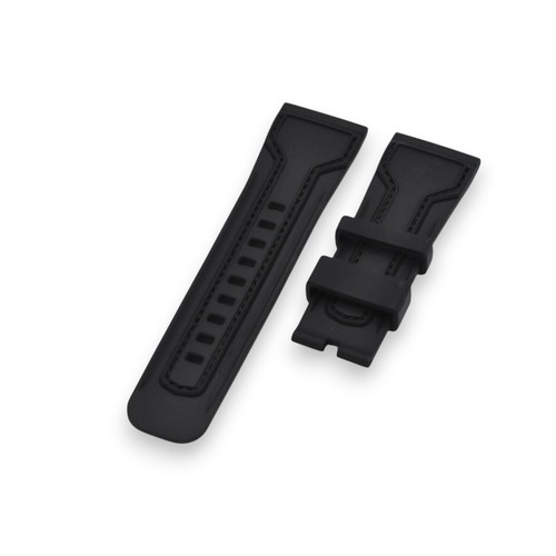 Cinturino gomma nero mm - in, 28