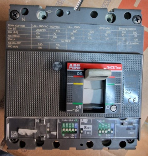 Abb sace tmax 4x10a - sace, ma