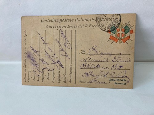 Ww1 franchigia militare - franchigia,