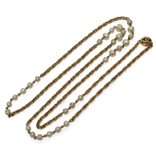 Collana lunga chanel - collana,