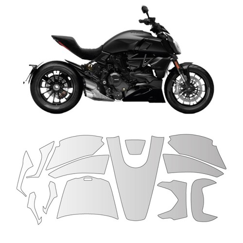 Vinile ppf ducati diavel 2014 - ppf,