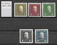 AUSTRIA UNGHERIA 1915 -17