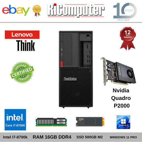 Workstation lenovo p330 - workstation,