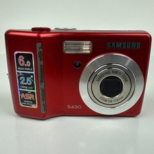 Samsung Digimax S630 6.0MP Red