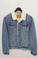 Giacca In Denim Biker Blu