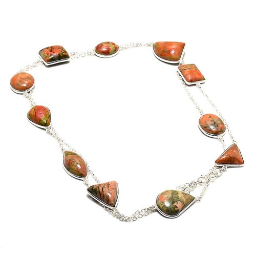 Collana con gioielli - , in