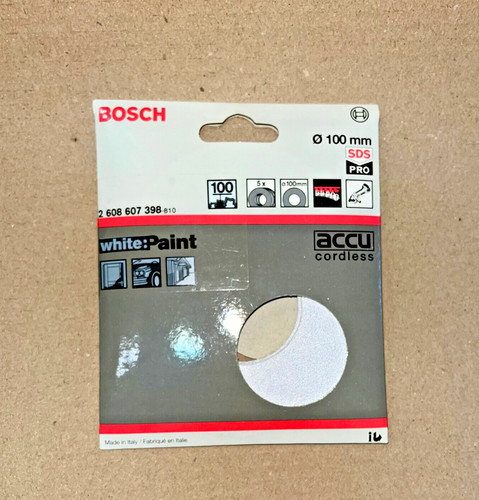 Bosch dischi velcrati - bosch, carta