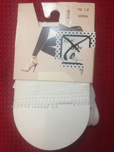 Collant bianco senza piede - piede,