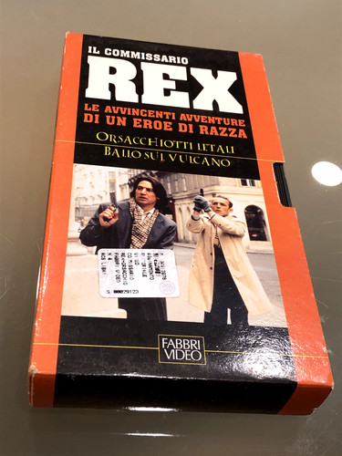 Vhs commissario rex - vhs, il