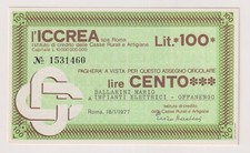 Miniassegni  18.01.77 BALLARINI MARIO - Rif. ICCREA 67