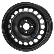 KFZ 6445 CERCHIO IN FERRO DA 15'' ET39 PER OPEL ADAM (S-D) 12/2012 > 4x100 BLACK