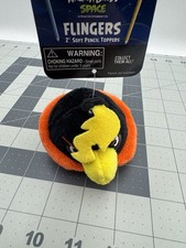 2" Bomb Bird Black ANGRY BIRDS matita TOPPER flinger PUPAZZO DITO & clip zaino