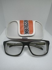 Occhiali da vista Bikkembergs montatura nero/verde con custodia originale - condizioni incredibili