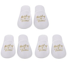 3 paia pantofole da cameriera