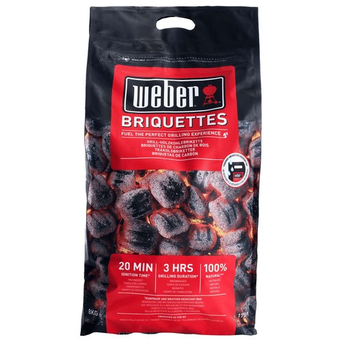 Weber bricchetti carbone 8 - weber, kg.8
