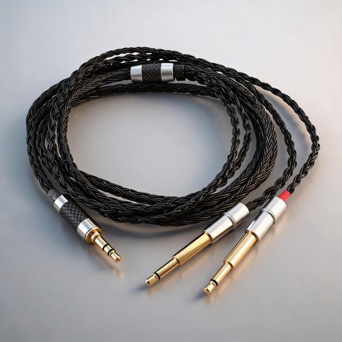 Cavo auricolare intrecciato