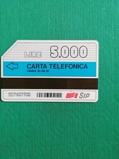 SCHEDE TELEFONICHE SIP  validita' 30 06 92 FASCE ORARIE