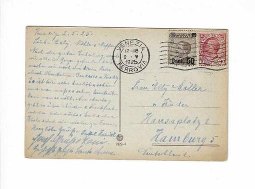 Italia 1925 cartolina - 1925,