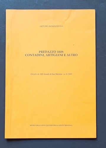 Predazzo 1849 contadini - predazzo,
