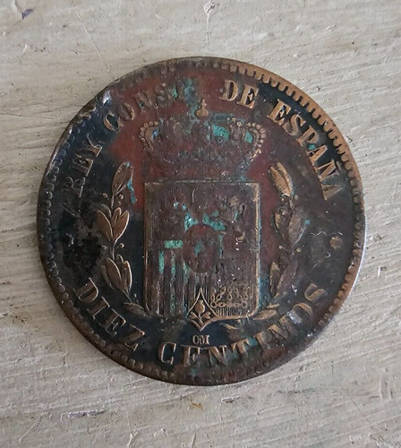 Spagna moneta centesimi - 10,
