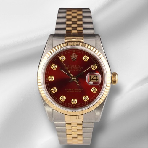 Rolex datejust 36mm 18k - 36mm, oro