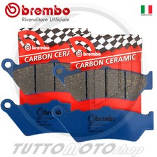 PASTIGLIE FRENO ANTERIORE BREMBO CARBON MOTO GUZZI BELLAGIO 940 2011 2012 2013