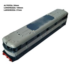 VAGONE CARROZZA TRENO FERROVIE DELLO STATO LOCOMOTIVA FS E444.001