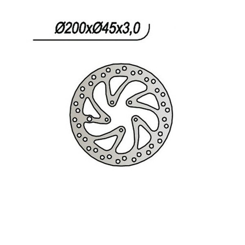 Disco freno anteriore 912 - anteriore, ng