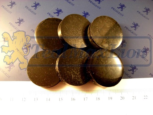 Jeu pastilles caoutchouc - de, 6