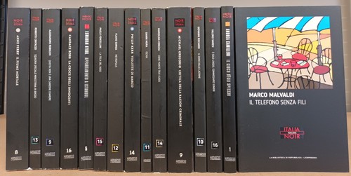 Lotto libri noir repubblica - 15,