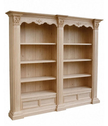 Libreria classica intarsiata - classica,