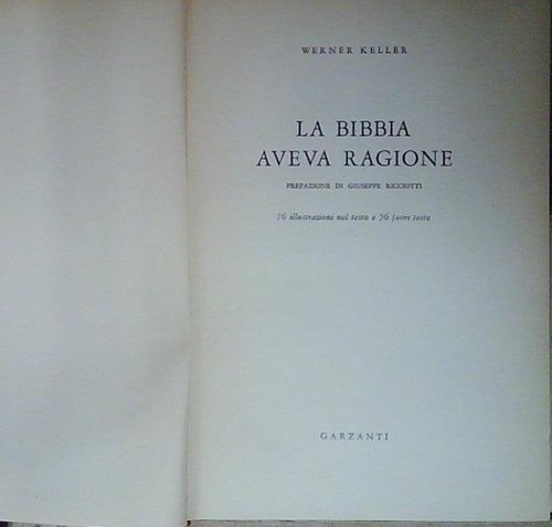 Keller bibbia aveva - la,