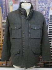 GIUBBOTTO GIACCA FIELD JACKET SCHOTT TG. L GRIGIO - GIUBBINO GIACCONE ORIGINALE